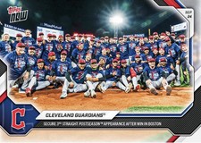 Cleveland Guardians Postseason Berth 2026 MLB Topps NOW Card 716 Presale picture