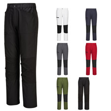 Portwest WX2 stretch work trousers (CD886) slim fit - Recycled polyester four picture