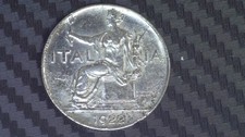 1922 ITALY 1 LIRE - Very Nice Original Coin picture