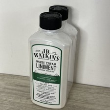 2Pack J.R. Watkins White Cream Liniment - 11oz Bottles DISCONTINUED picture