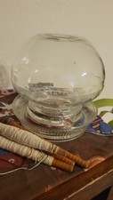 Sana-Fount with Anderson box company base vintage glass chicken Fountain picture