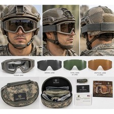 NWT Revision Military Desert Locust Laser Goggle Kit FG 2L/3L P/N 4-0309-9516 picture