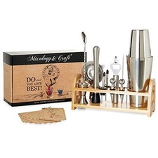 Mixology & Craft Bartender Kit - 13 Piece Set Including Stainless Steel Cockt... picture