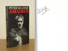 Peter Shaffer - Amadeus (Mozart) - Signed - 1st/1st (1980 First Edition DJ) picture