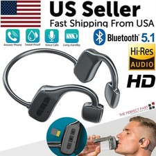 Bone Conduction Headphones Bluetooth 5.1 Wireless Headset Earbuds Outdoor Sport picture