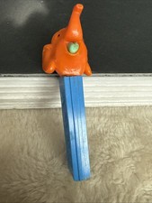 PEZ Dispenser Circus Elephant Blue Orange No Feet Vintage Yugoslavia RARE picture