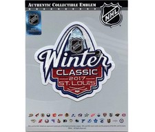Official 2017 NHL Winter Classic Jersey Patch St. Louis Blues Chicago Blackhawks picture