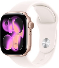 Apple Watch Gen 11 Series 11 42mm Rose Gold Aluminum - Light Blush Sport Band picture