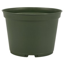 6 inch Flower Pot (Qty. 40), Nursery Container, Greenhouse Azalea Pots, Green 6