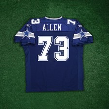 Larry Allen Reebok Dallas Cowboys NFL Authentic On-Field EQT Home Blue Jersey picture