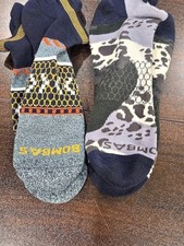 Bombas Patterned Ankle Socks 2-Pair Set. New/Never Worn picture