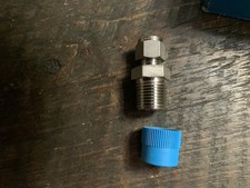 22 Swagelok SS-600-1-8 Male Connector, 3/8 Tube x 1/2 Male Pipe picture