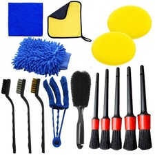 15Pcs Car Detailing Brush Set Kit Interior Cleaning Auto Detailing Tools picture