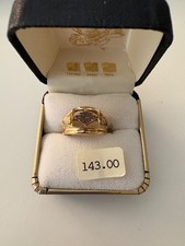 Vintage Harley Davidson 10K Gold Stamper Ring Size 6 – Original Box picture