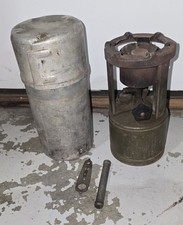 WWII AGM M1941 Model 520 GI Pocket Stove w/ Aluminum Case Tools Untested picture