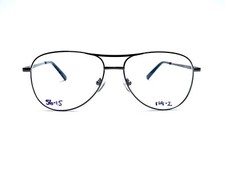 New Unbranded High Quality Dark Silver Gun Metal Aviator Glasses 56 15 135 picture