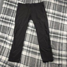 J.CREW 484 Stretch Chino Pants Straight Leg Black Casual Pant Men's Size 36x32 picture