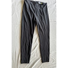 Lysse New York Black High Waisted Leggings Seam Detail Size Medium picture