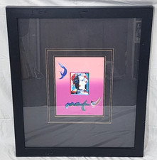 Signed Peter Max 