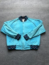 Vintage The Wear Of The West Jacket Mens XL Blue Aztec Trim Denver Colorado 90s picture