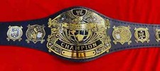 Undisputed Championship Belt Wrestling Belt Replica Title 2mm Brass Adult size picture