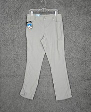 KUHL Pants Womens 12 (34x31) Gray Trekr Kurve Straight Fit Stretch NWT NEW  picture