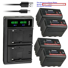 Kastar NP-F780 Battery LTD2 Charger for Sony NPF730 NP-F750 NP-F770 NP-F780 Exp picture