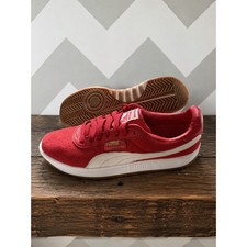 PUMA California Casual Ribbon Red Men Size 10 Red White Gum Sneaker No Box EUC picture