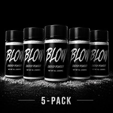 Blow Energy Powder - 400MG Caffeine - Instant Energy Pre Workout - 5 Pack picture