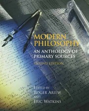 Modern Philosophy: An Anthology of Prim..., Roger Ariew picture