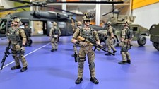 Custom 10 pcs 1/18 HK416 Assault Rifle models for 3.75