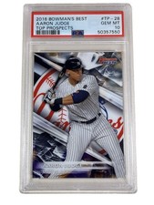 2016 Bowman's Best Aaron Judge Top Prospects #TP-28 PSA 10 GEM MINT picture