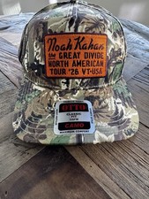 Noah Kahan The Great Divide North American Tour '26 VT-USA Camo Hat picture