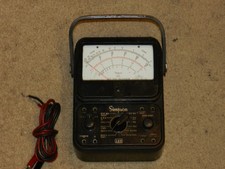 SIMPSON Model 260 Series 6 Analog Multimeter TESTED WORKS **READ** picture