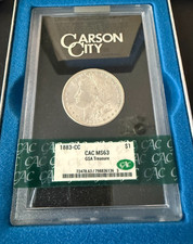 1883 CC MORGAN SILVER DOLLAR GSA HARD PACK/CACG MS63 picture