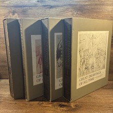 Great Drawings Of All Time - Complete in 4 Volumes  - 1962 Illustrated Hardcover picture