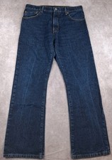 Vintage Levis 517 Jeans Mens 32x30 Fit Blue Boot Cut Mid Wash 100% Cotton y2k picture