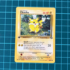 Pikachu 1st Edition Jungle 60/64 Common picture