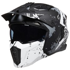 ILM Open Face Motorcycle 3/4 Half Helmets Vintage Retro Moped ATV Cruiser DOT picture
