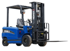 New 2 Ton Rated Capacity TYPHON Electric Forklift Lifter w Side Shift, 3 Stage picture