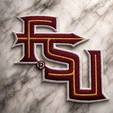 FLORIDA STATE UNIVERSITY NCAA FSU EMBROIDERED IRON ON PATCH 3