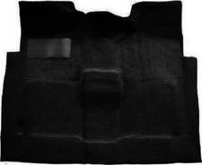 ACC 65-72 FORD PICKUP STD CAB 2WD AUTO BLACK MOLDED CARPET SET W/O TANK IN CAB picture