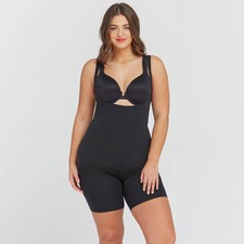 ASSETS by SPANX Women's Remarkable Results All-In-One Body Slimmer - Black 1X picture