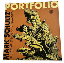 MARK SCHULTZ Portfolio Complete Various Drawings 2015 1st Prt HC - STUNNING - NM picture