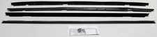 Window Sweeps Weatherstrip for 1979-1985 Buick Riviera Black Front Left Right picture