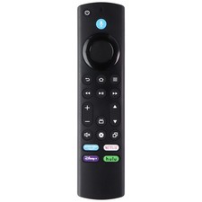 Generic Remote with Voice Search (Prime / Netflix / Disney+ / Hulu Keys) - Black picture