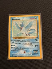 Articuno 2/62 Fossil Holo Rare Unlimited English NM+ picture