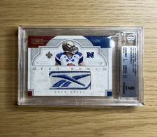 2011 National Treasures Drew Brees Game Worn Reebok 1/1 Pro Bowl BGS 9 picture