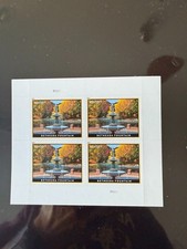 Single #5348 $25.50 Bethesda Fountain Priority Express Mail Stamp MNH 2019 picture