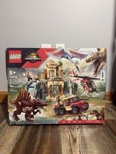 LEGO 76976 Jurassic World Spinosaurus & Quetzalcoatlus Air Mission (OPENED BOX) picture